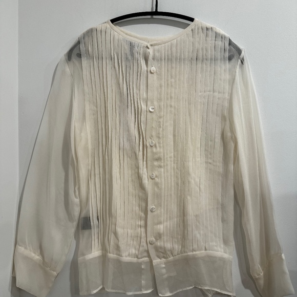 TROIS WHITE BLOUSE - Picture 2 of 6